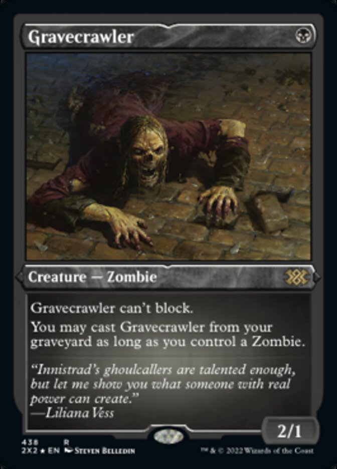 Gravecrawler (Foil Etched) [Double Masters 2022] | Enigma On Main