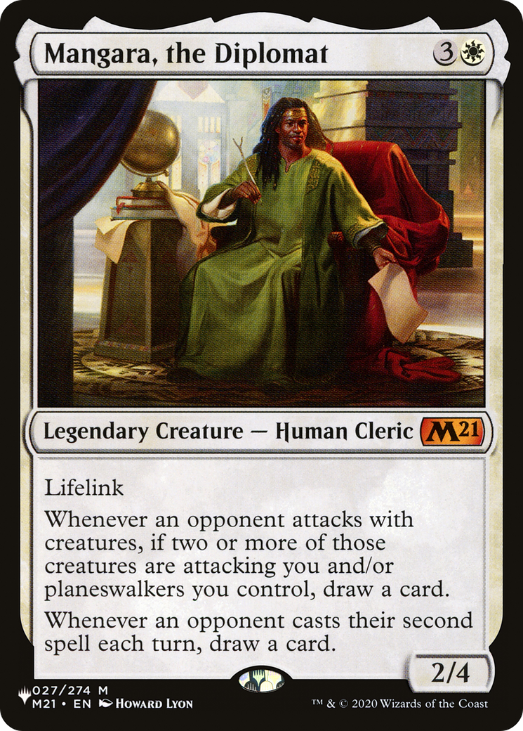 Mangara, the Diplomat [The List] | Enigma On Main