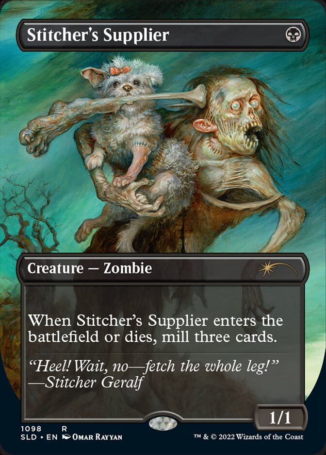 Stitcher's Supplier (Borderless) [Secret Lair Drop Series] | Enigma On Main