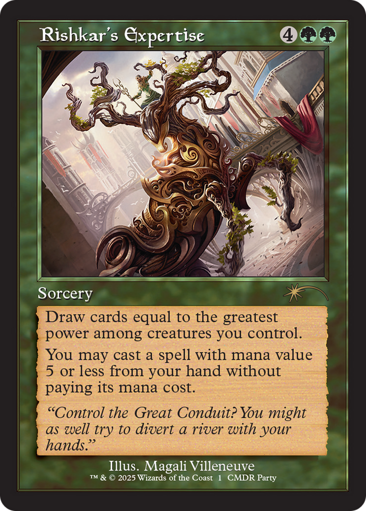 Rishkar's Expertise (Retro Frame) [Wizards Play Network 2025] | Enigma On Main