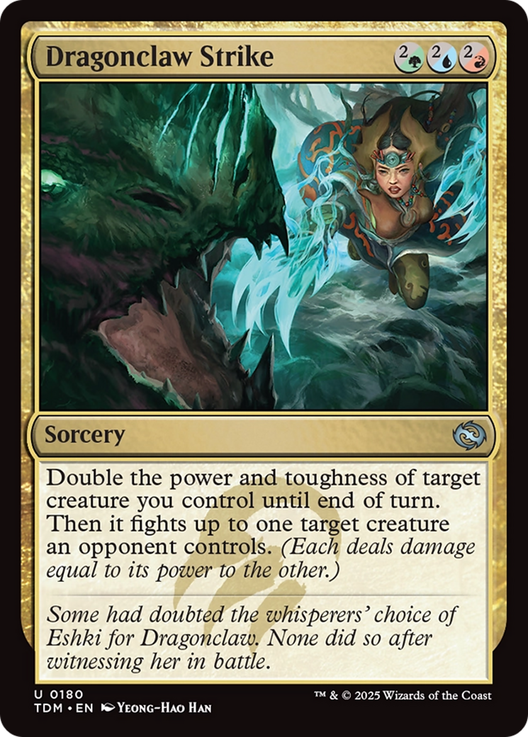 Dragonclaw Strike [Tarkir: Dragonstorm] | Enigma On Main