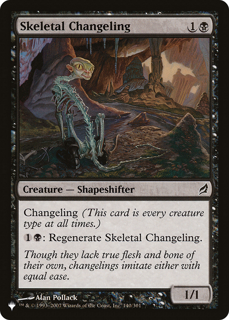 Skeletal Changeling [The List] | Enigma On Main