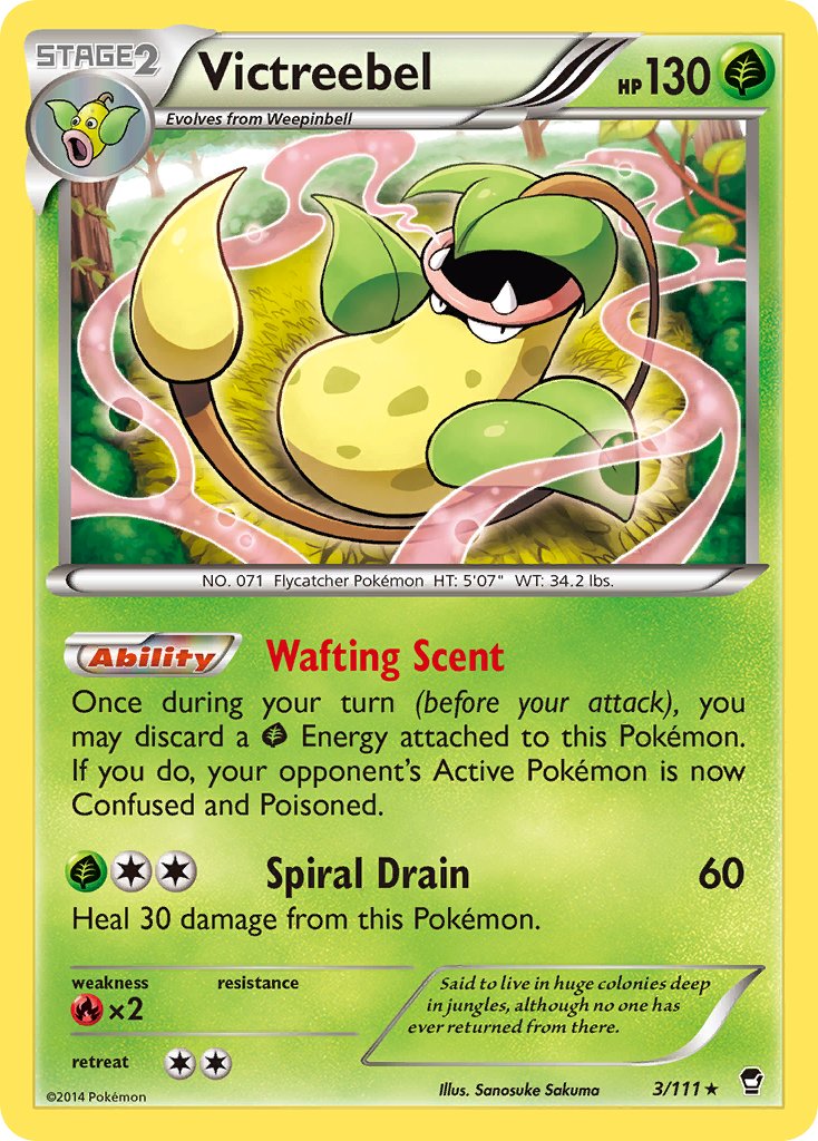 Victreebel (3/111) (Theme Deck Exclusive) [XY: Furious Fists] | Enigma On Main