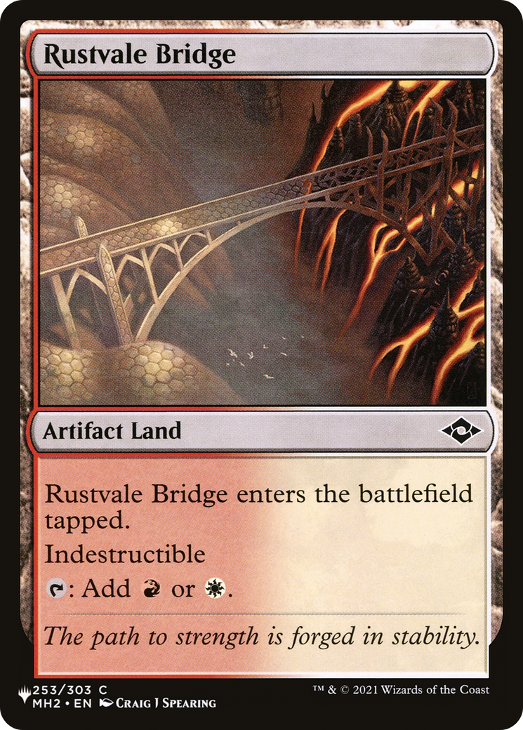 Rustvale Bridge [The List] | Enigma On Main