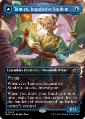 Tamiyo, Inquisitive Student // Tamiyo, Seasoned Scholar (Borderless) [Modern Horizons 3] | Enigma On Main