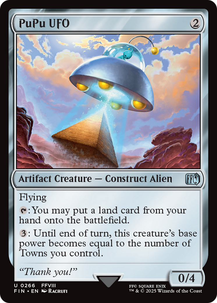 PuPu UFO [FINAL FANTASY] | Enigma On Main