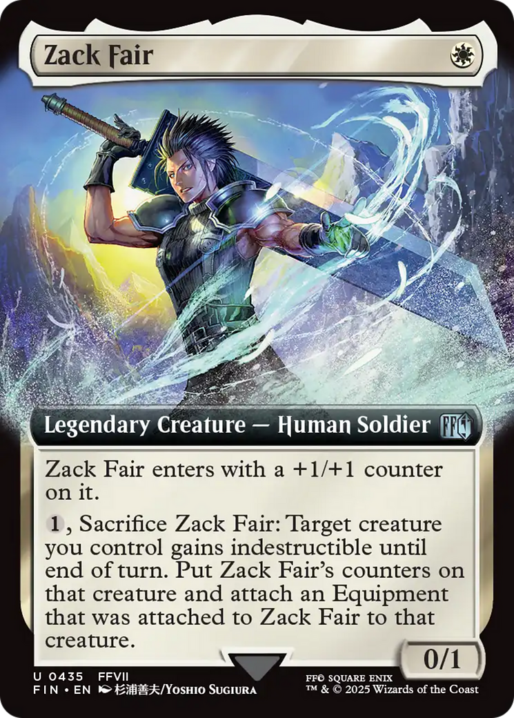 Zack Fair (Extended Art) [FINAL FANTASY] | Enigma On Main