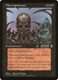 Necropotence (Oversized) [Oversize Cards] | Enigma On Main