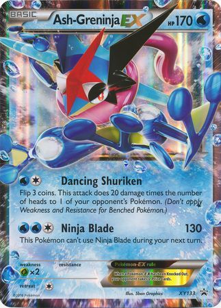 Ash-Greninja EX (XY133) (Jumbo Card) [XY: Black Star Promos] | Enigma On Main