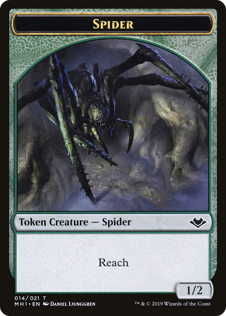 Shapeshifter // Spider Double-Sided Token [Modern Horizons Tokens] | Enigma On Main