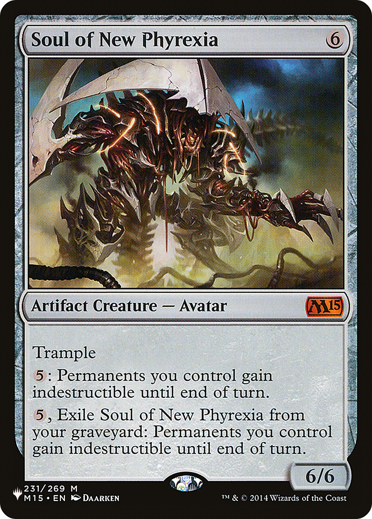 Soul of New Phyrexia [The List] | Enigma On Main