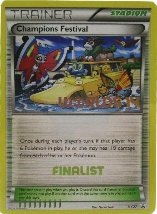 Champions Festival (XY27) (2014 Finalist) [XY: Black Star Promos] | Enigma On Main