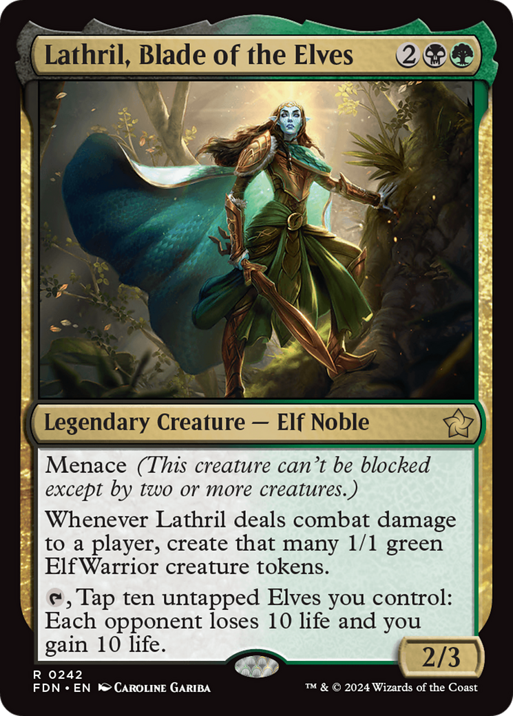 Lathril, Blade of the Elves [Foundations] | Enigma On Main