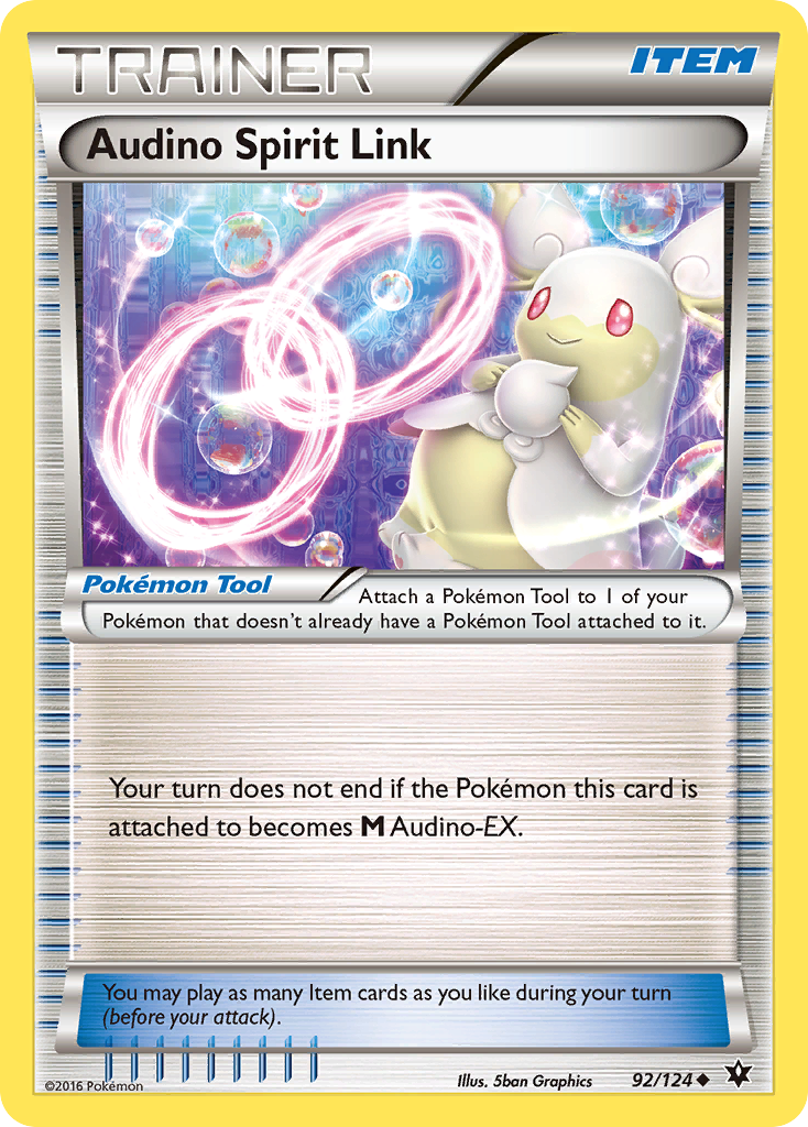 Audino Spirit Link (92/124) [XY: Fates Collide] | Enigma On Main