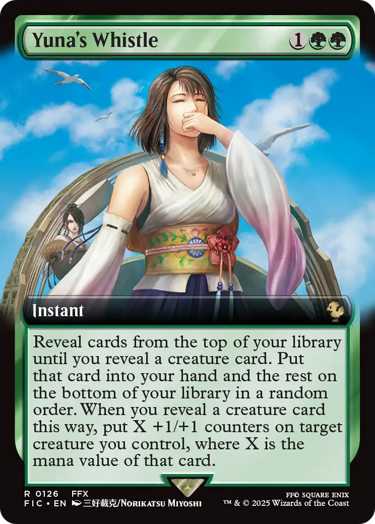 Yuna's Whistle (Extended Art) [FINAL FANTASY Commander] | Enigma On Main