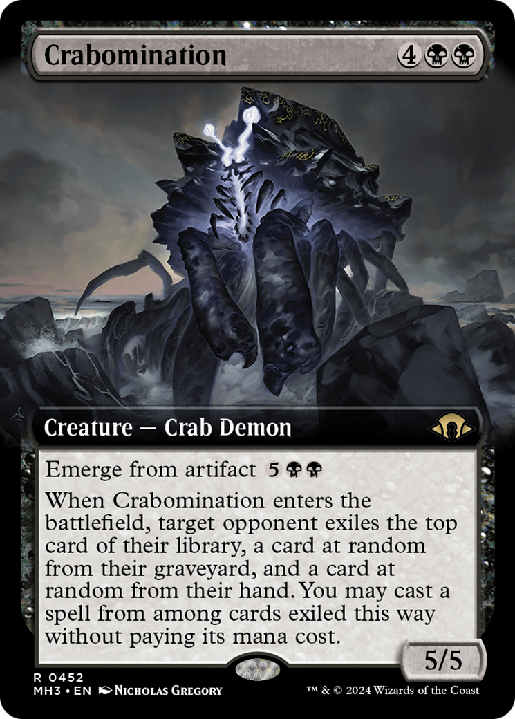 Crabomination (Extended Art) [Modern Horizons 3] | Enigma On Main