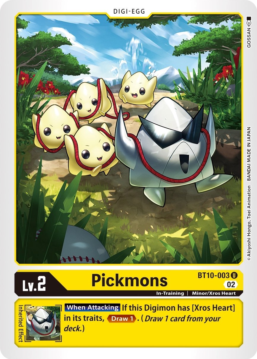 Pickmons [BT10-003] [Xros Encounter] | Enigma On Main