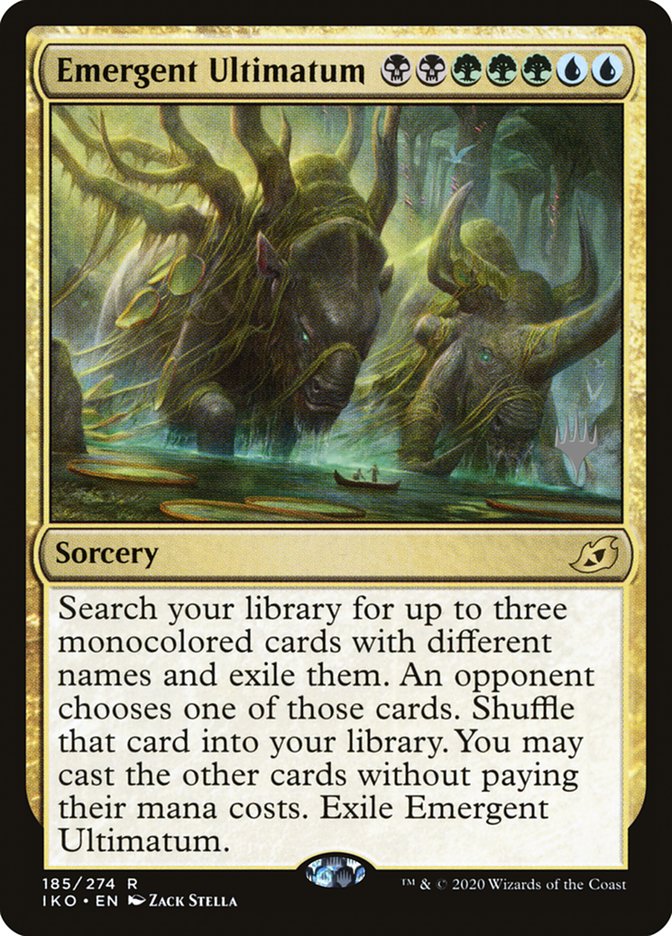 Emergent Ultimatum (Promo Pack) [Ikoria: Lair of Behemoths Promos] | Enigma On Main