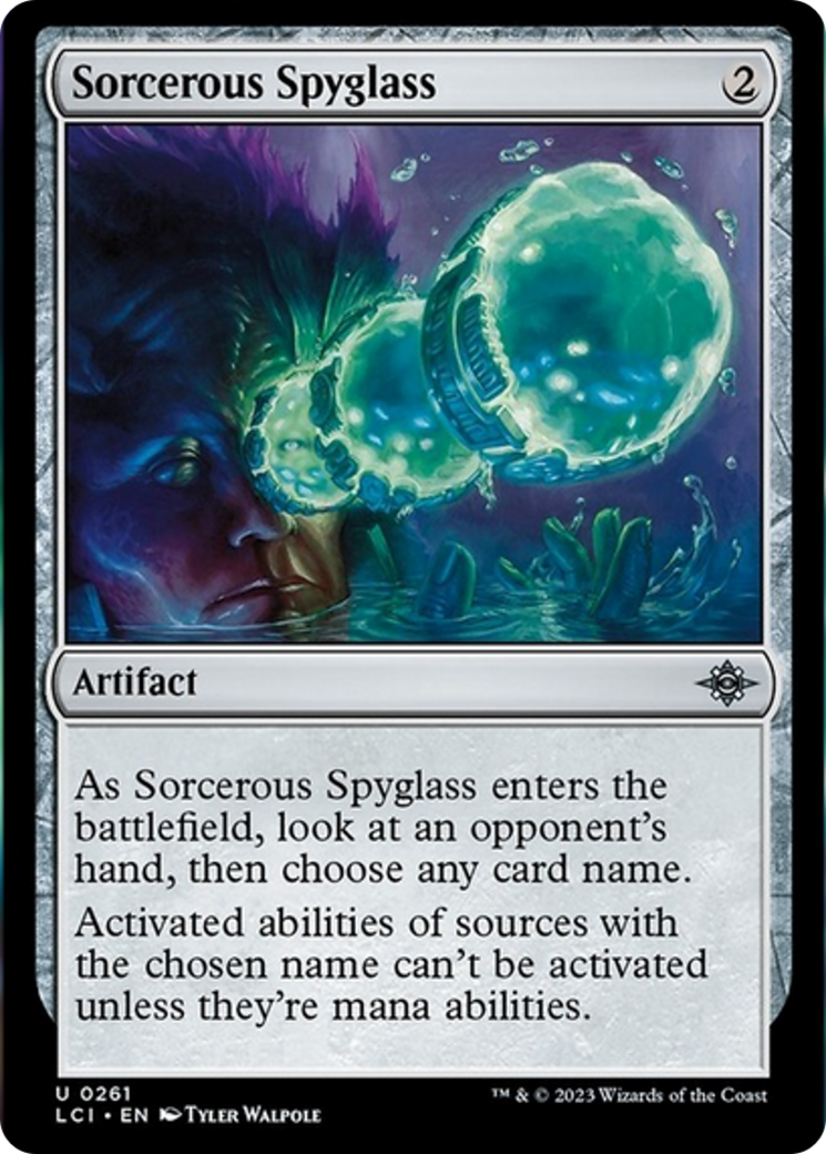 Sorcerous Spyglass [The Lost Caverns of Ixalan] | Enigma On Main