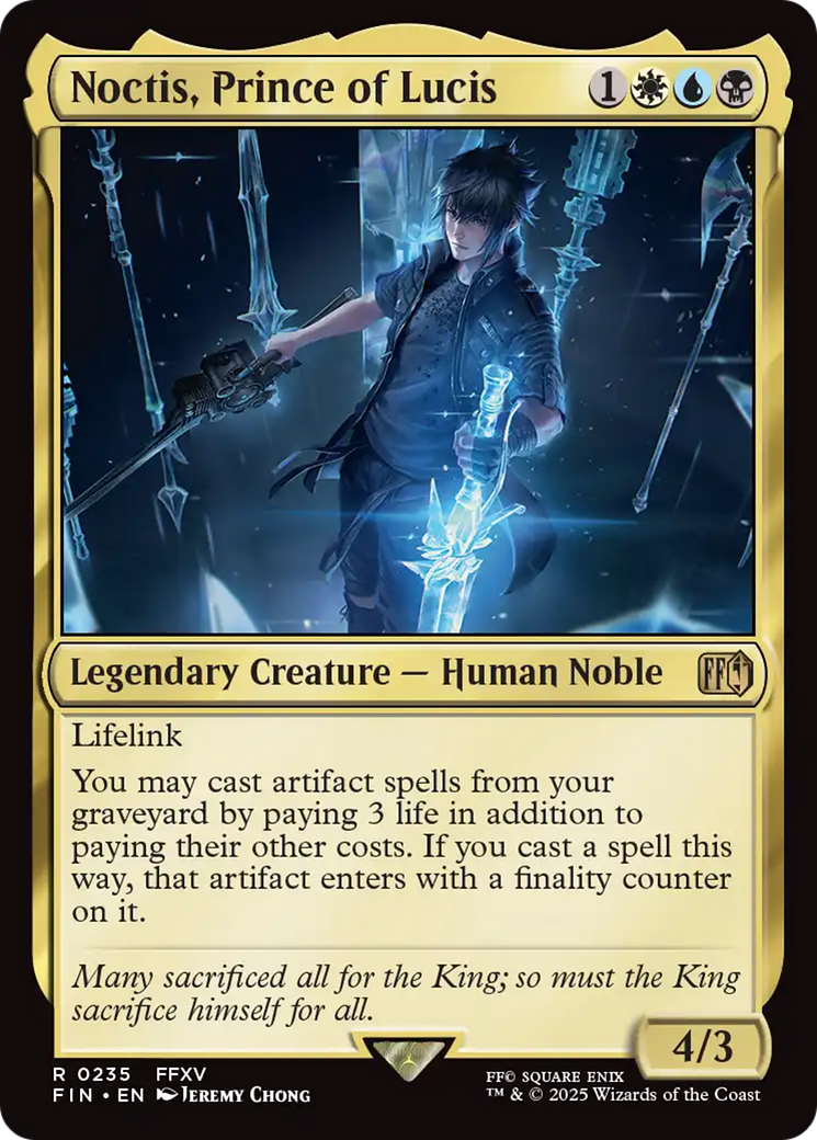 Noctis, Prince of Lucis [FINAL FANTASY] | Enigma On Main