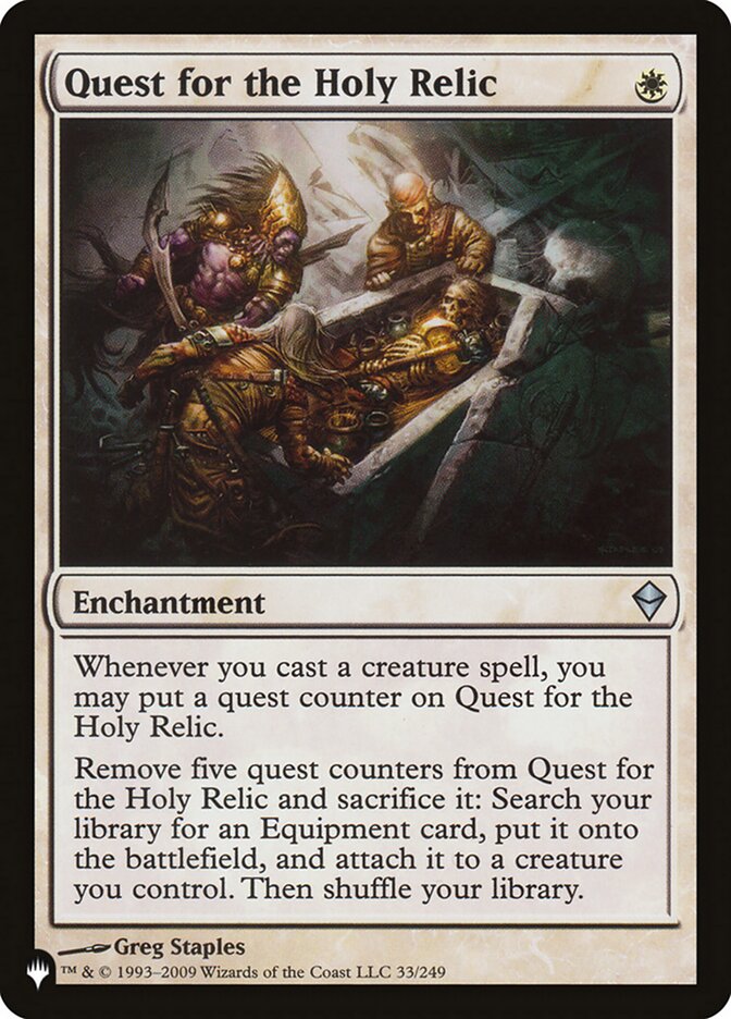 Quest for the Holy Relic [The List] | Enigma On Main