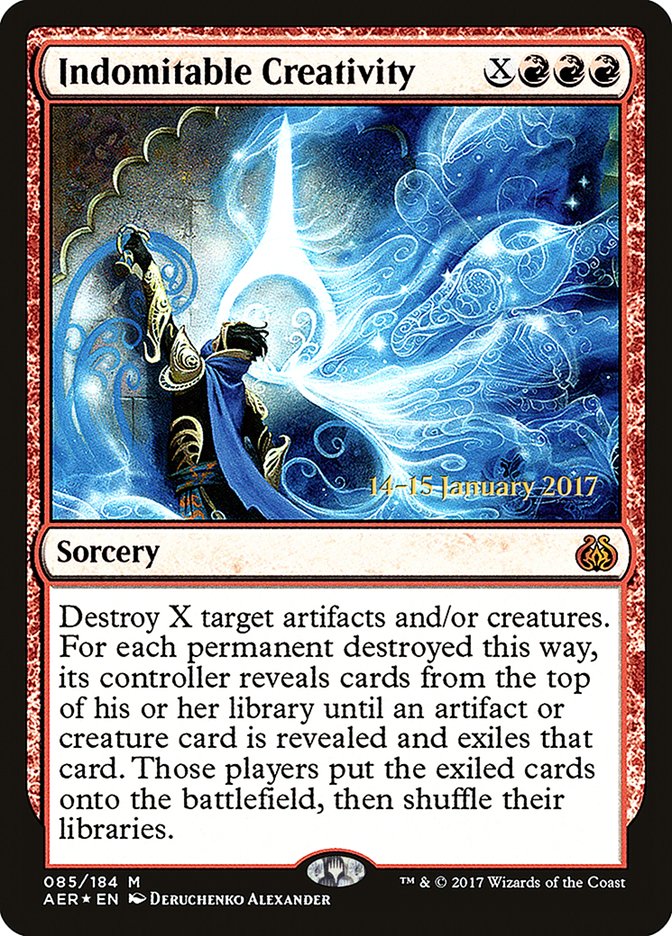 Indomitable Creativity [Aether Revolt Prerelease Promos] | Enigma On Main