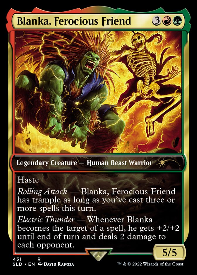 Blanka, Ferocious Friend [Secret Lair Drop Series] | Enigma On Main