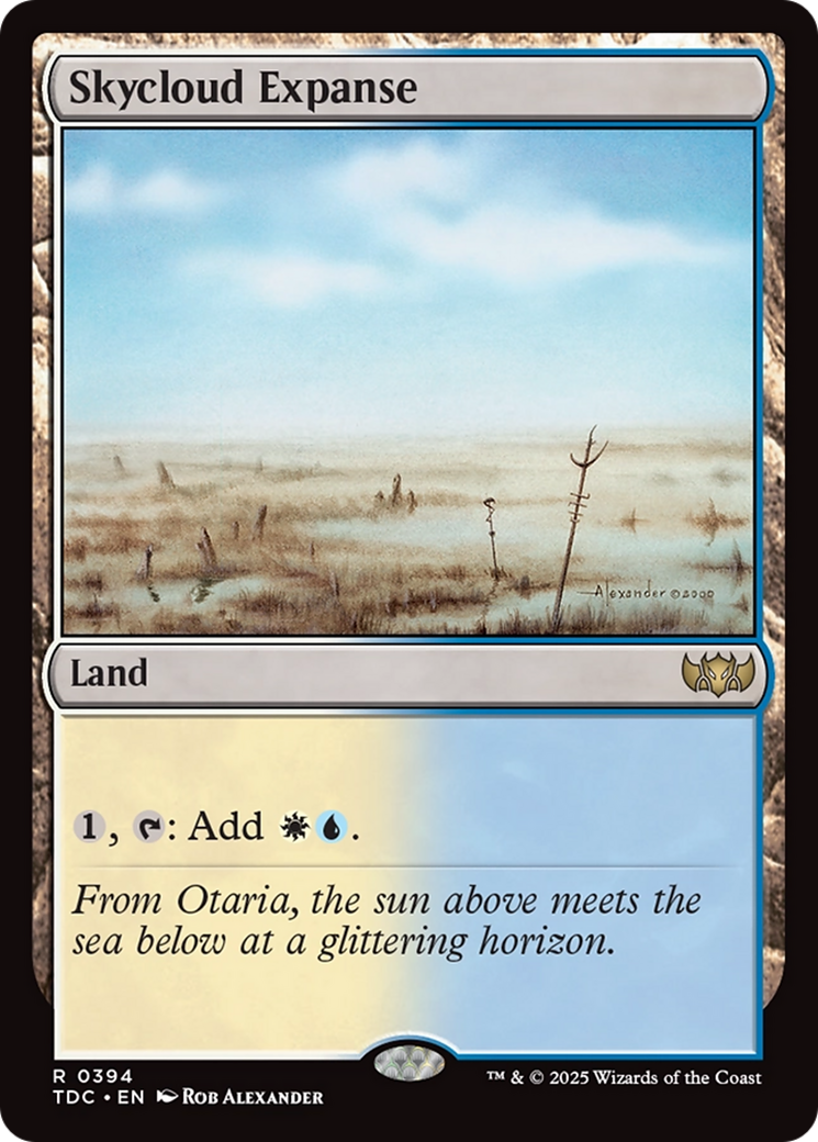 Skycloud Expanse [Tarkir: Dragonstorm Commander] | Enigma On Main
