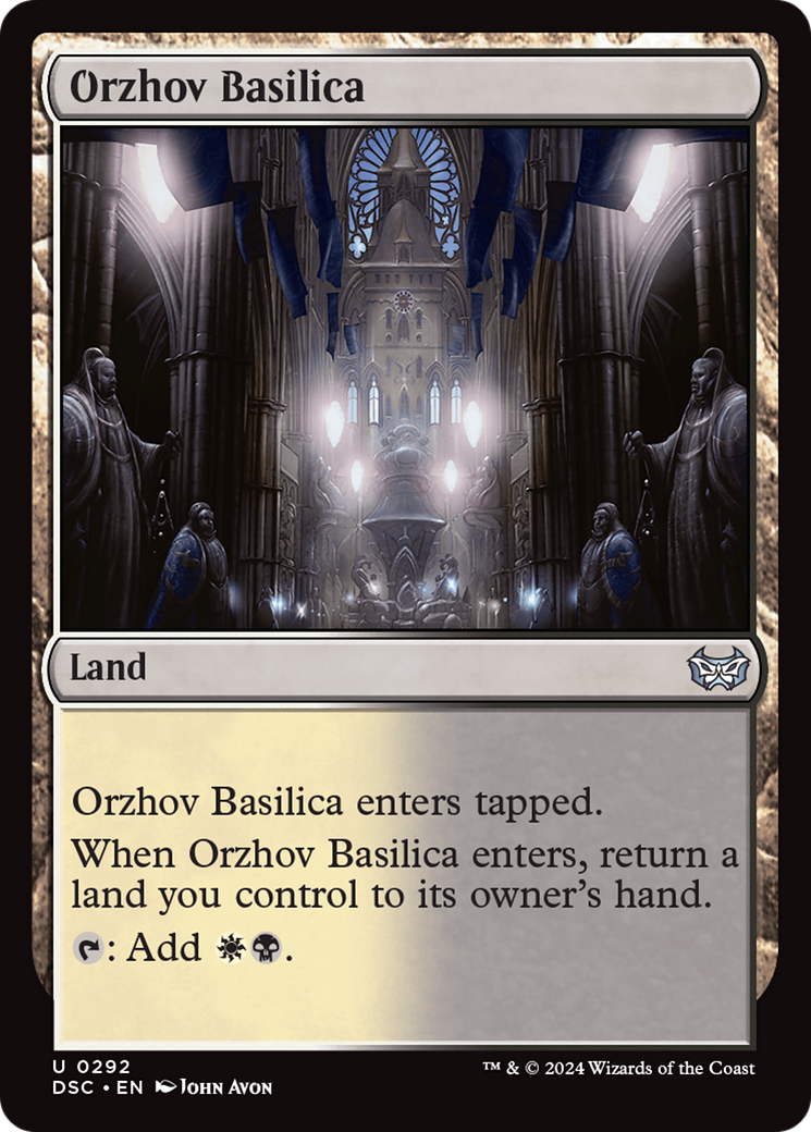 Orzhov Basilica [Duskmourn: House of Horror Commander] | Enigma On Main