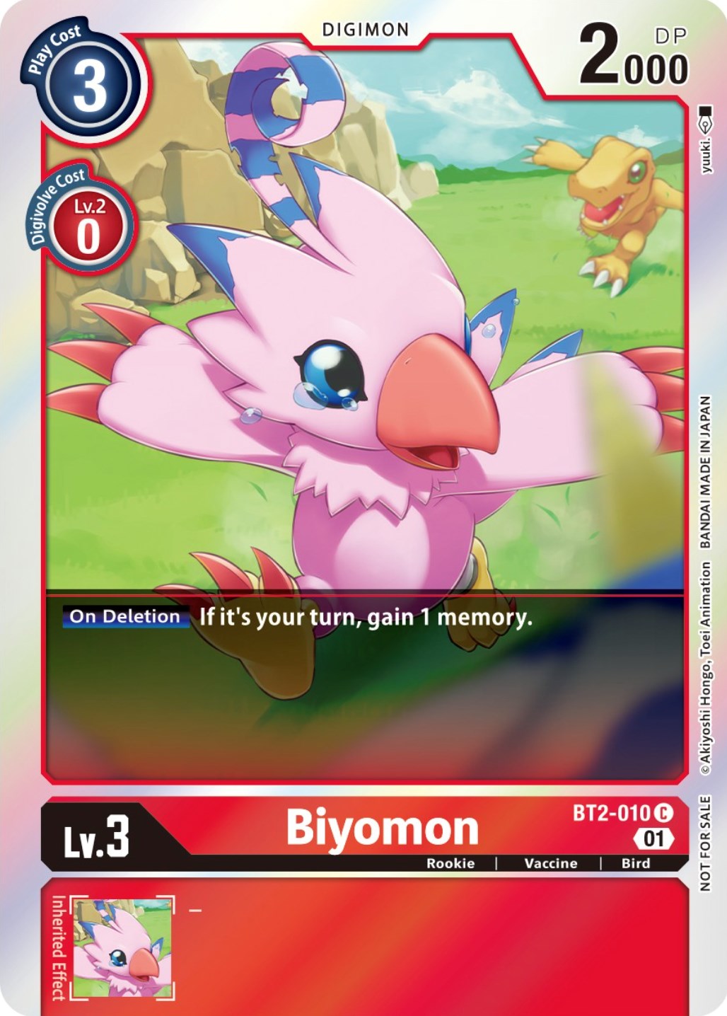 Biyomon [BT2-010] (ST-11 Special Entry Pack) [Release Special Booster Promos] | Enigma On Main