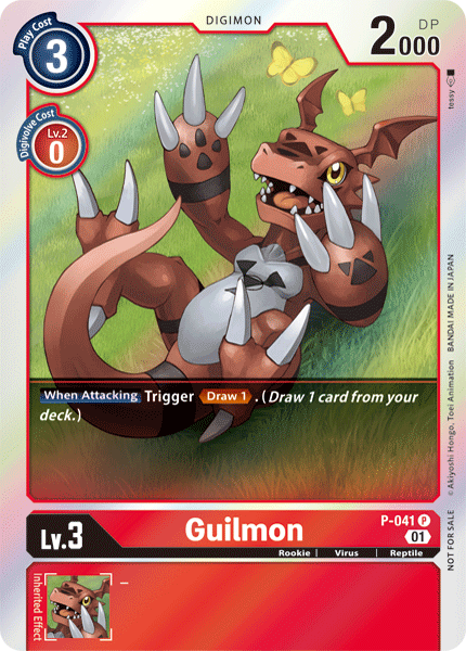 Guilmon [P-041] [Promotional Cards] | Enigma On Main