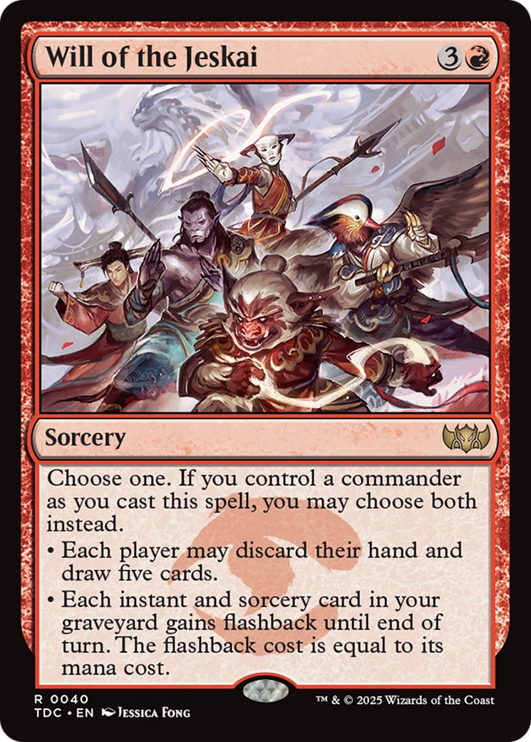 Will of the Jeskai [Tarkir: Dragonstorm Commander] | Enigma On Main