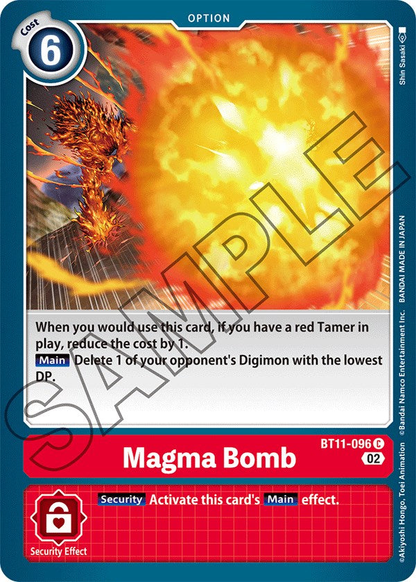 Magma Bomb [BT11-096] [Dimensional Phase] | Enigma On Main