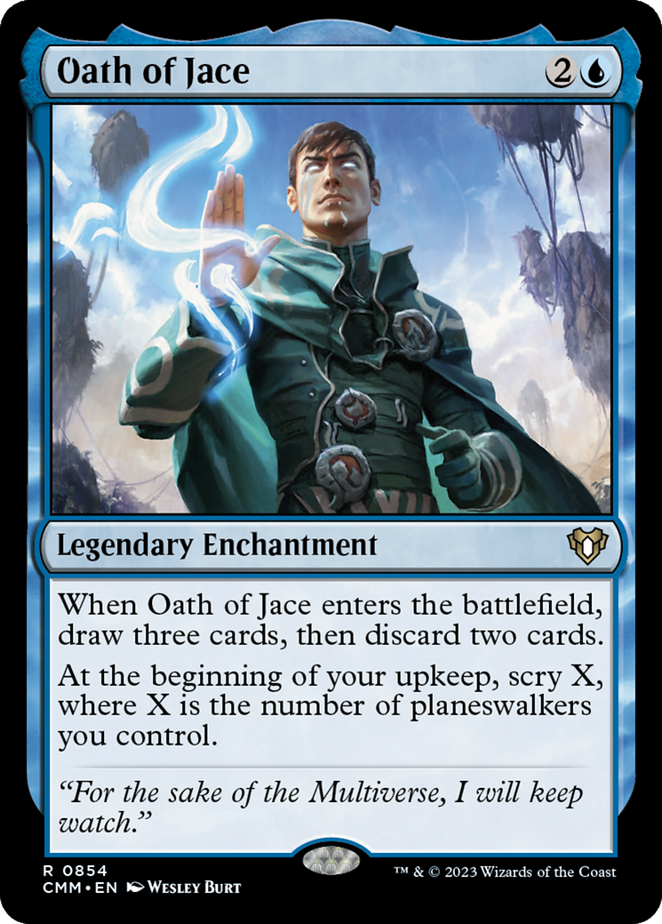 Oath of Jace [Commander Masters] | Enigma On Main