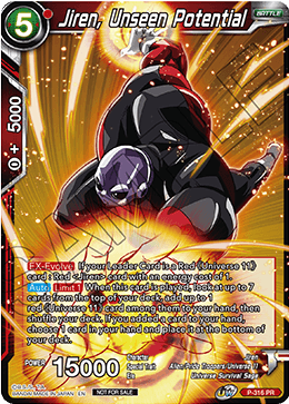 Jiren, Unseen Potential (P-316) [Tournament Promotion Cards] | Enigma On Main