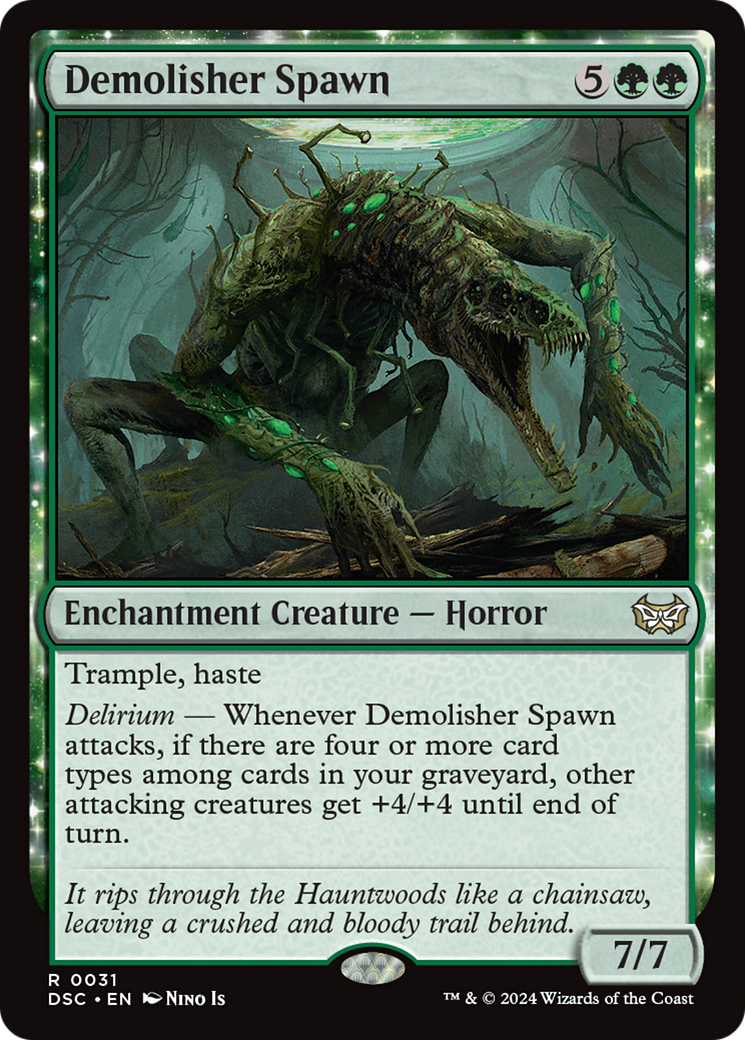 Demolisher Spawn [Duskmourn: House of Horror Commander] | Enigma On Main