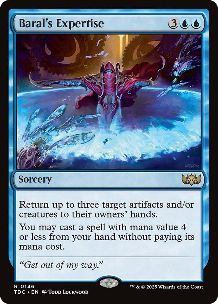 Baral's Expertise [Tarkir: Dragonstorm Commander] | Enigma On Main