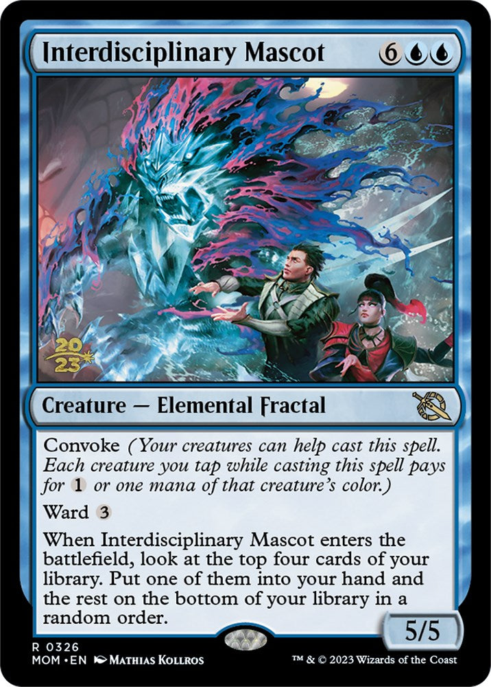 Interdisciplinary Mascot [March of the Machine Prerelease Promos] | Enigma On Main