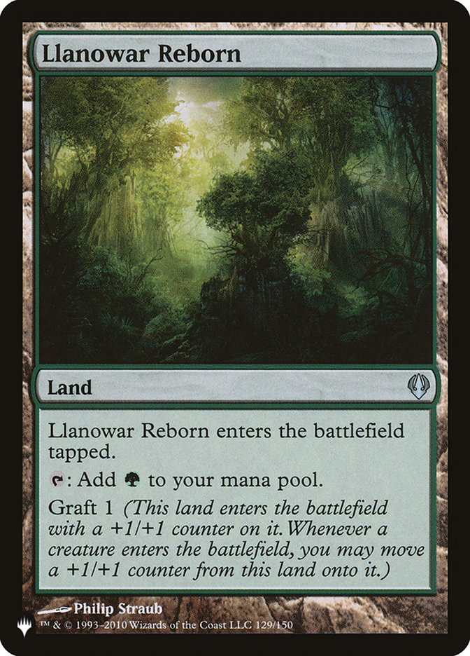 Llanowar Reborn [The List] | Enigma On Main