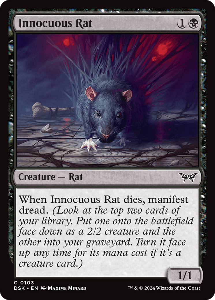 Innocuous Rat [Duskmourn: House of Horror] | Enigma On Main