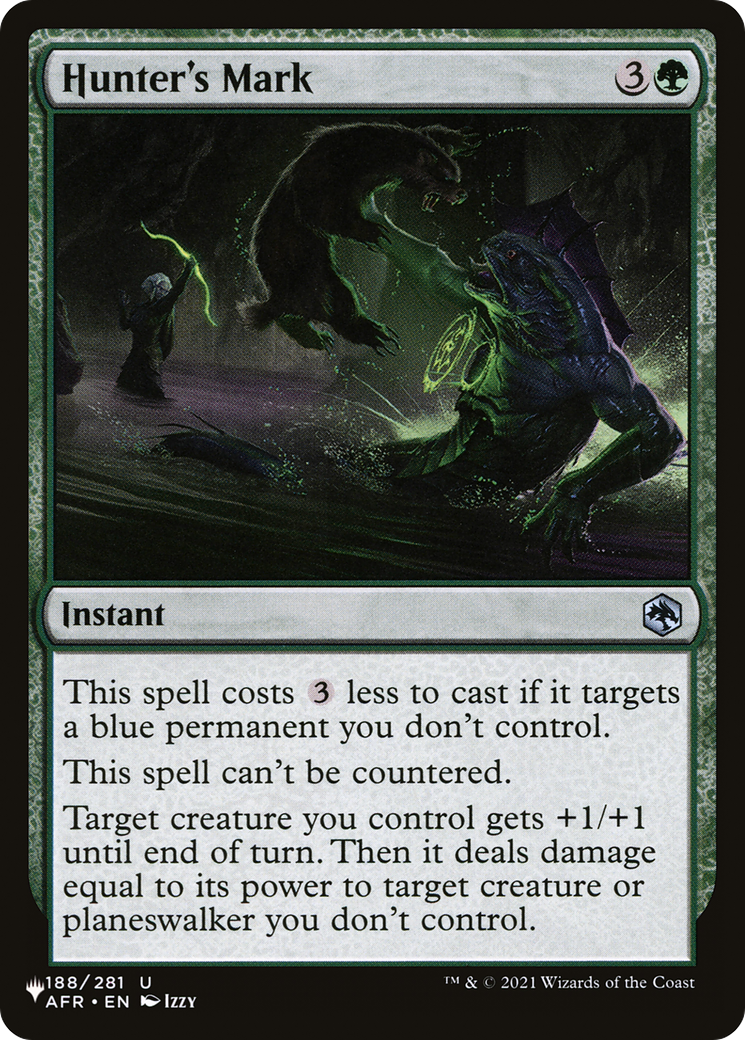 Hunter's Mark [The List] | Enigma On Main