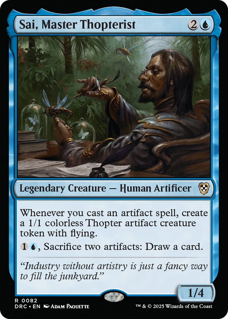 Sai, Master Thopterist [Aetherdrift Commander] | Enigma On Main