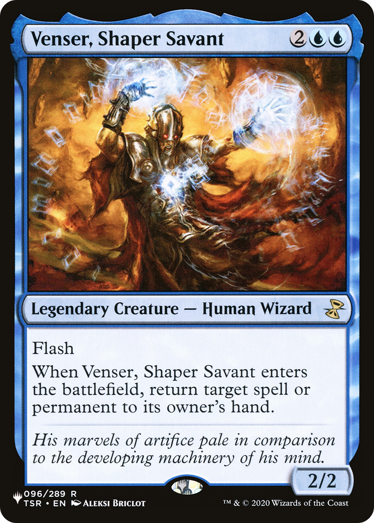 Venser, Shaper Savant [The List] | Enigma On Main