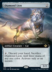 Diamond Lion (Extended Art) [Modern Horizons 2] | Enigma On Main