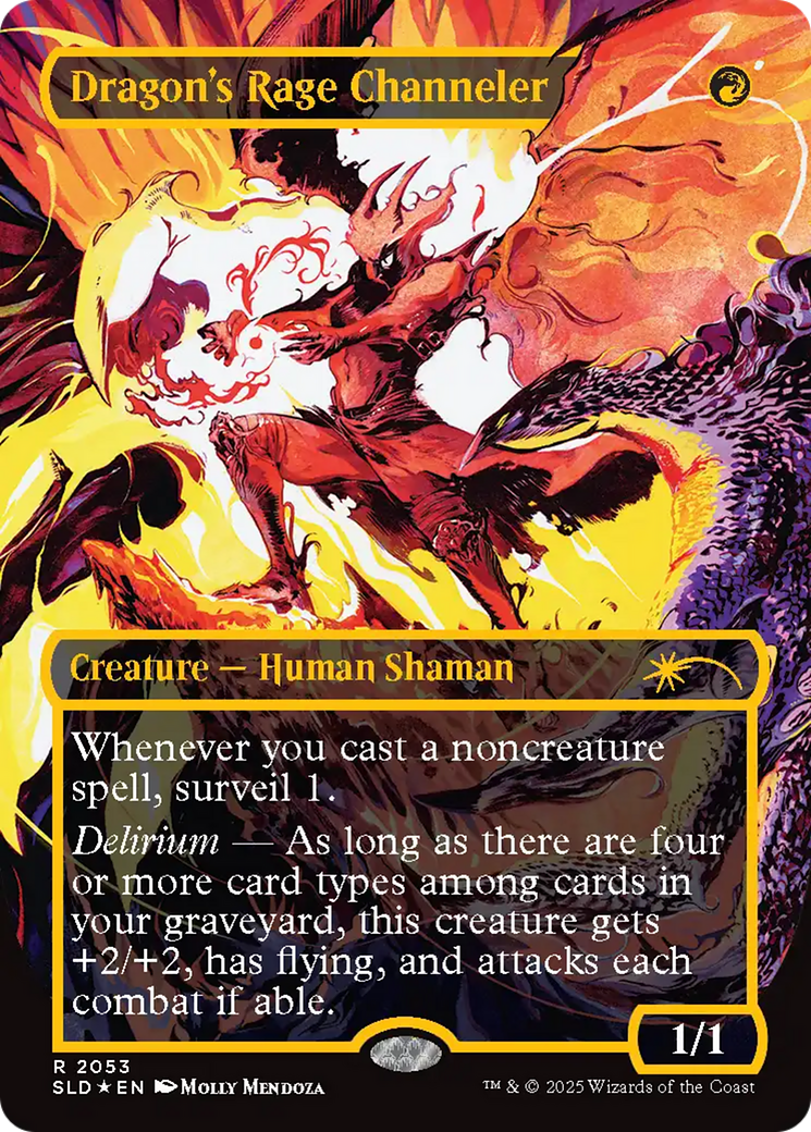 Dragon's Rage Channeler (2053) (Raised Foil) [Secret Lair Drop Series] | Enigma On Main