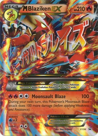 M Blaziken EX (XY86) (Jumbo Card) [XY: Black Star Promos] | Enigma On Main