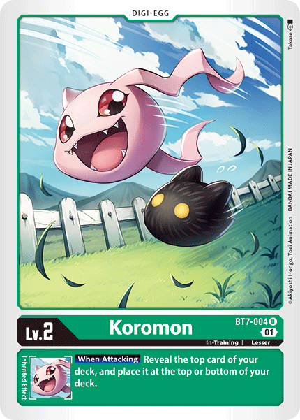 Koromon [BT7-004] [Next Adventure] | Enigma On Main