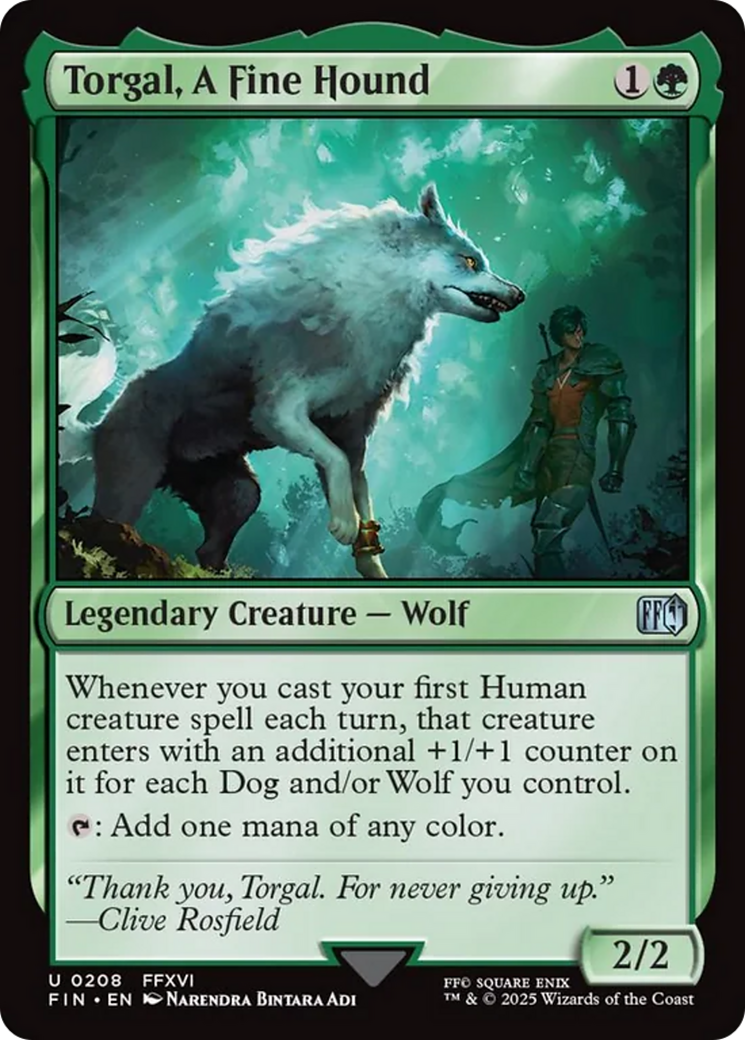 Torgal, A Fine Hound [FINAL FANTASY] | Enigma On Main
