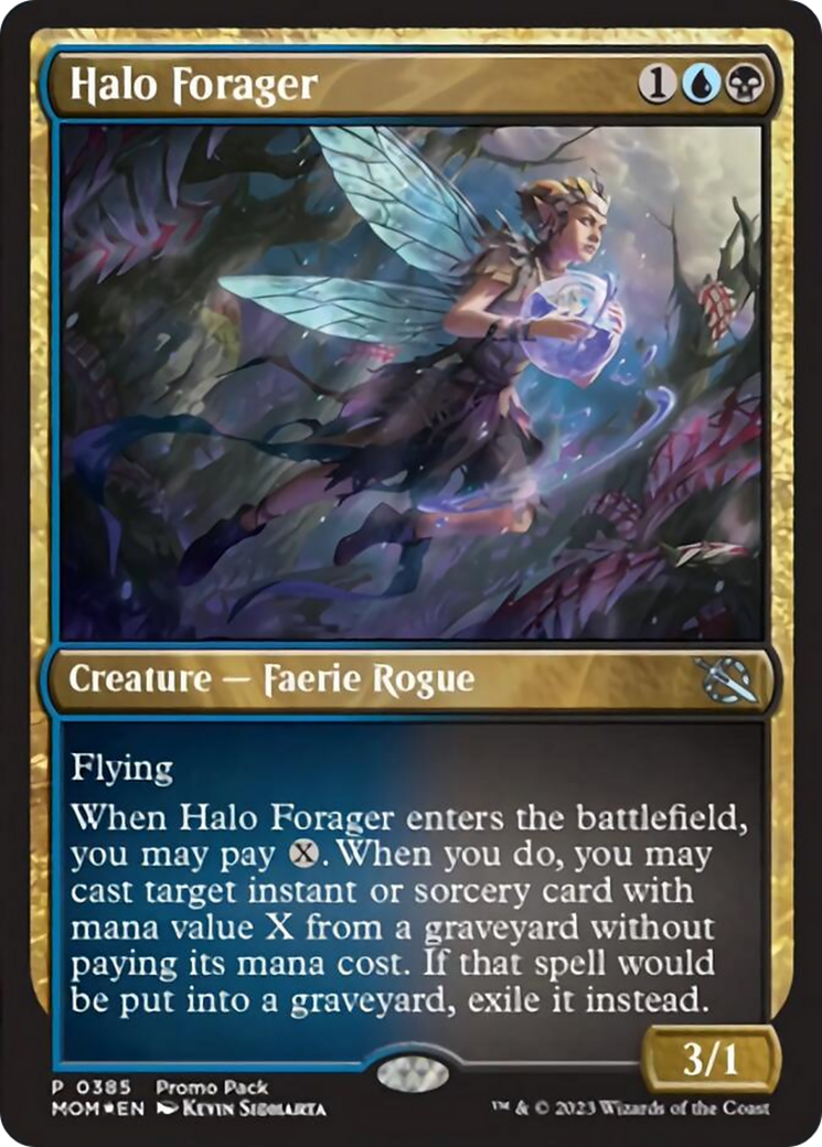 Halo Forager (Promo Pack) [March of the Machine Promos] | Enigma On Main