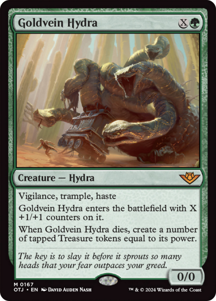 Goldvein Hydra [Outlaws of Thunder Junction] | Enigma On Main